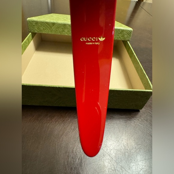 New Authentic Gucci x Adidas Logo Crystals Strass Headband - Picture 8 of 11